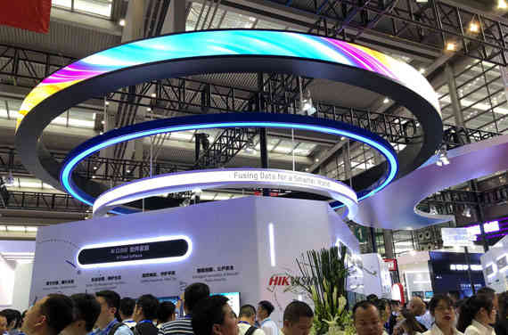 ?？低暽钲诎膊?huì)深圳展臺(tái)設(shè)計(jì)搭建