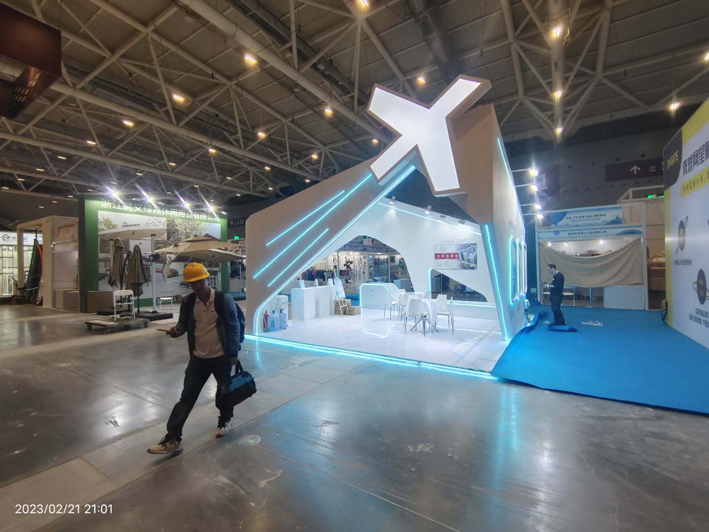 廣州展會(huì)搭建設(shè)計(jì)深圳跨境電商展，福永街道展臺(tái)